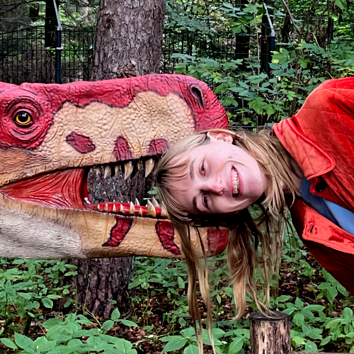 Me with a dino
